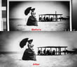Restored Photo: Lady at the Beach